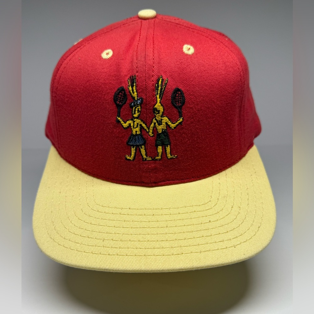 VINTAGE Balle De Match Tennis 90s Hat Cap Embroidered Snap Back Made in USA